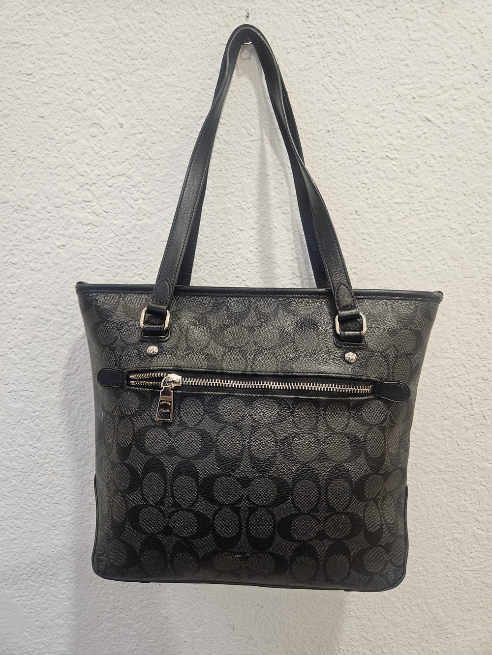 Coach Zip Top Tote - Picture 3 of 9